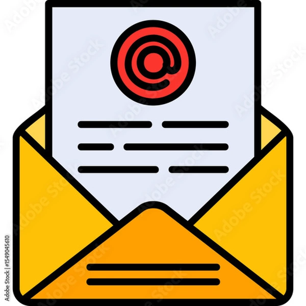 Obraz Draft Vector Icon Design