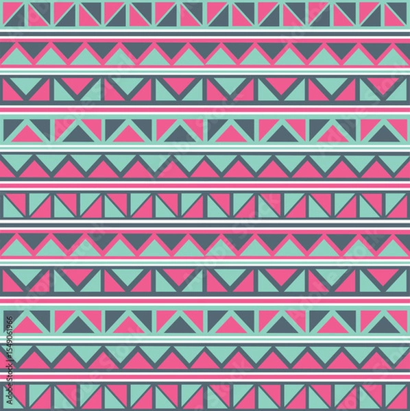 Obraz abstract geometric seamless pattern