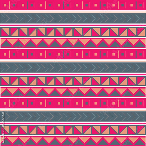 Obraz seamless geometric pattern