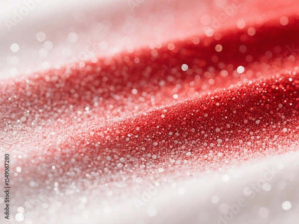Obraz red water drops