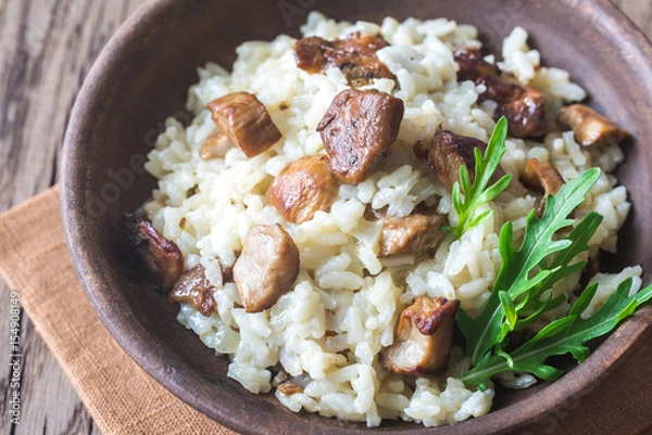 Fototapeta Risotto ai funghi