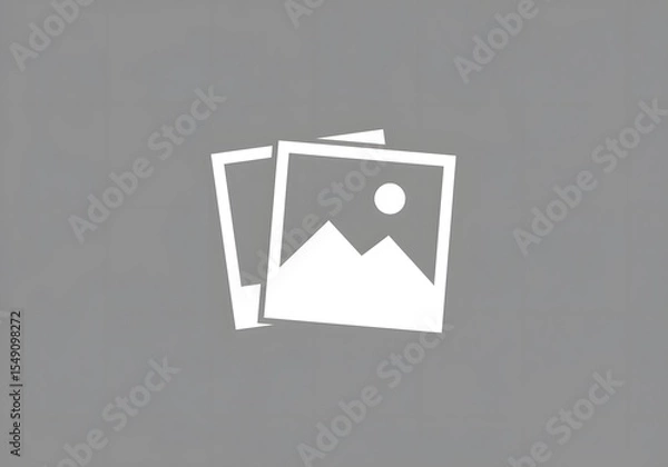 Fototapeta A Stack of Pictures:  Representing Photography, Memories, and Visual Storytelling