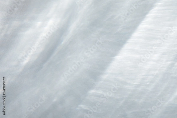 Fototapeta Abstract shadows background from pouring sunlight top view. Natural caustic background from light glare and shine reflection effects for product presentation.