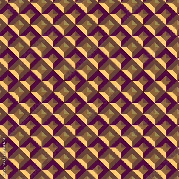Obraz seamless geometric pattern