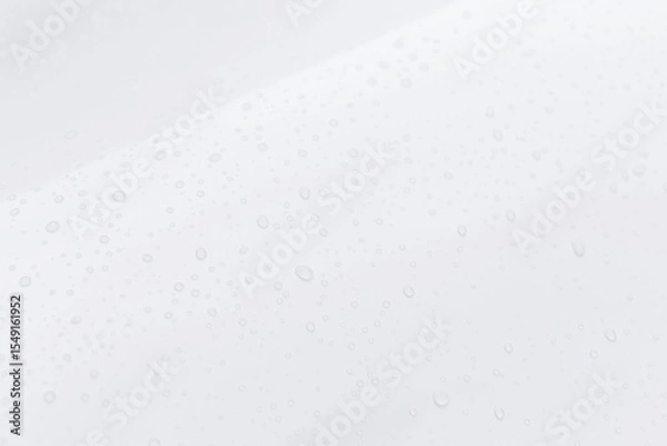 Obraz Water drops on white background, seamless water drops pattern background