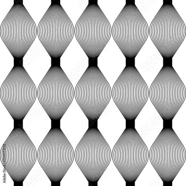 Fototapeta color geometric zigzag t pattern background abstract art design print