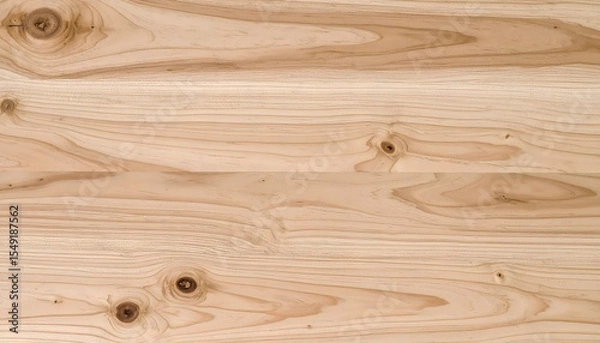 Fototapeta Natural Light Brown Knotty Wood Textured Planks with Flowing Grain – High‑Resolution Rustic Timber Surface Ideal for Flooring Mockups, Interior Design, and Product Backgrounds