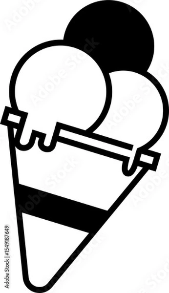 Fototapeta 아이스크림 아이콘