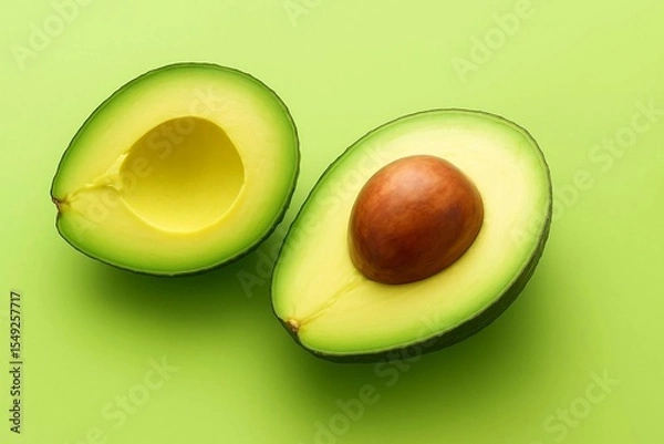 Obraz avocado cut in half