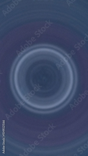 Obraz Abstract pattern of concentric circles in shades of blue and purple with subtle texture featuring a central dark area