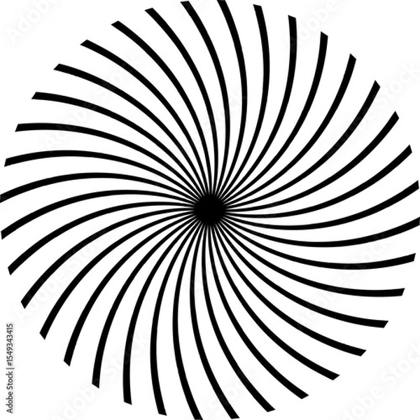 Obraz moire pattern star