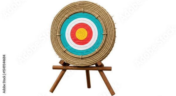 Fototapeta Isolated Archery Target