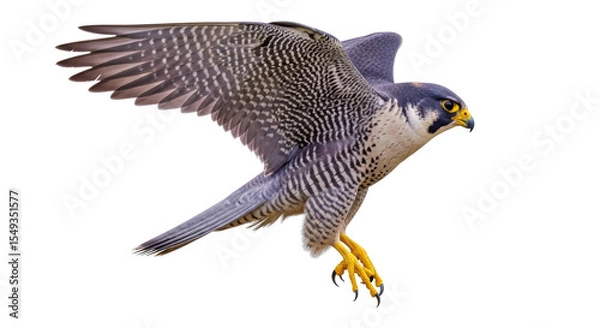 Obraz Isolated falcon