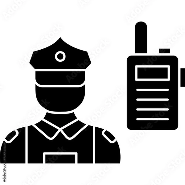 Obraz Guard Icon