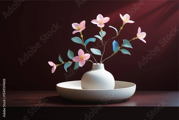 Obraz flower in vase