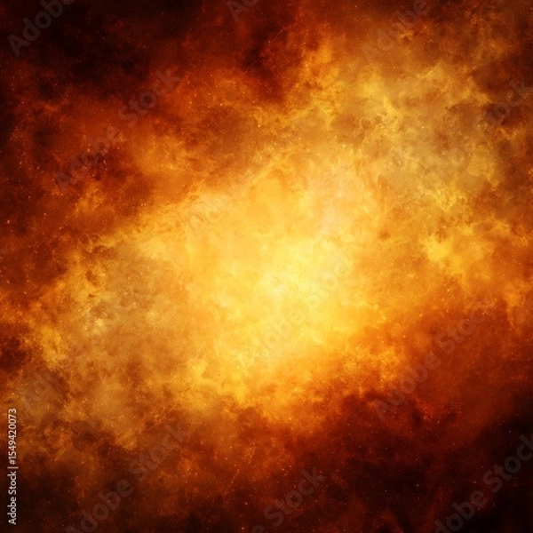 Obraz abstract burning fire warm yellow red brown noisy grainy background overlay backdrop light leak sun for effects in photoshop .