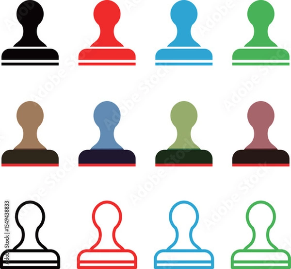 Obraz スタンプ　アイコン