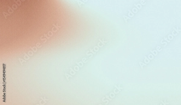 Obraz Soft Peach and Mint Gradient Texture: Subtle, Calming, Abstract Background Image
