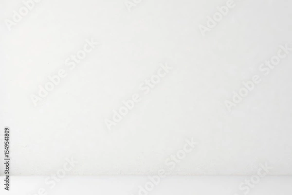 Fototapeta Smooth, off-white concrete wall texture Blank background , surface, style