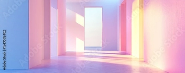 Obraz Pastel Corridor