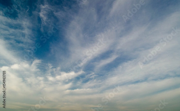 Obraz Bright blue sky background