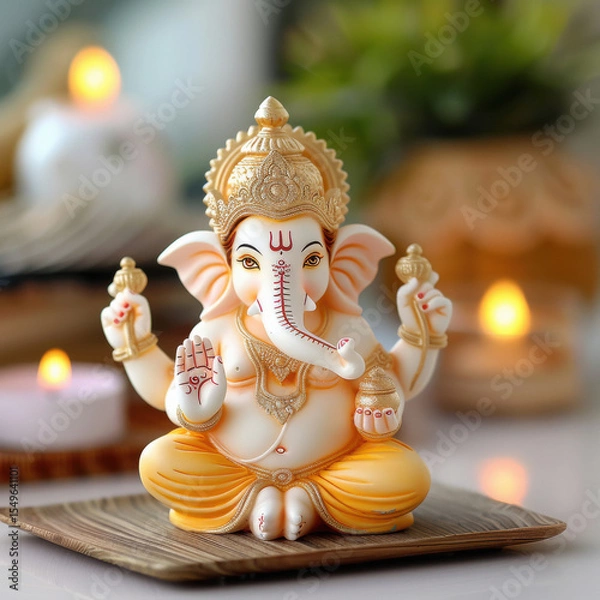 Obraz lord ganesha sculpture