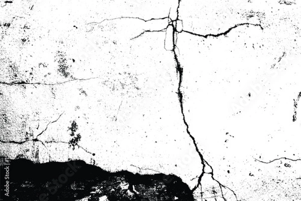 Obraz Rough Grunge Monochrome Wall Texture