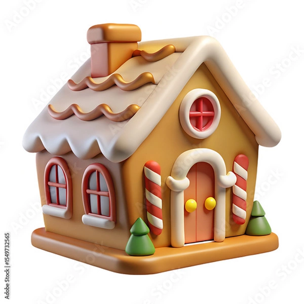 Obraz christmas gingerbread house