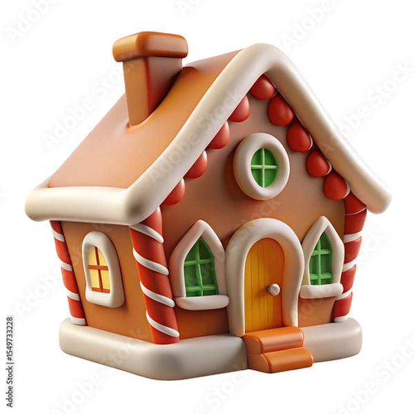 Obraz christmas gingerbread house