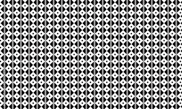 Obraz 太い線につながった釘抜き繋ぎの模様