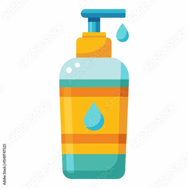 Obraz Face Wash Tube Vector Illustratio