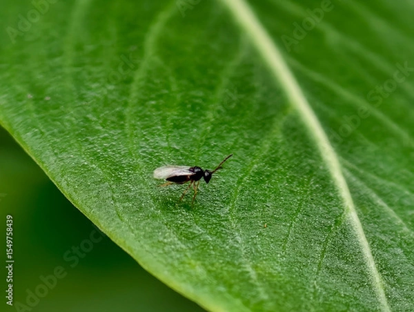 Obraz fly on leaf
