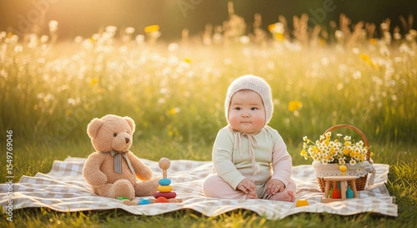 Obraz Baby's First Adventure