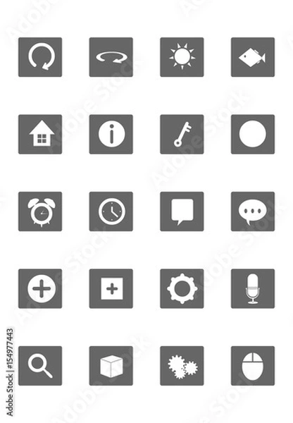 Fototapeta pictogram