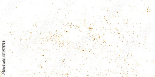 Obraz Luxury golden confetti glitter and zigzag ribbon falling down on transparent background. Holyday, festive and celebration background. Vector illustration.
