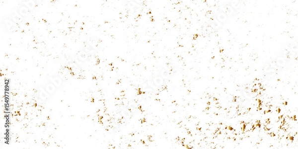 Obraz Abstract gold Foil splatter glitter and confetti Golden stroke on transparent background. zigzag ,ribbon,