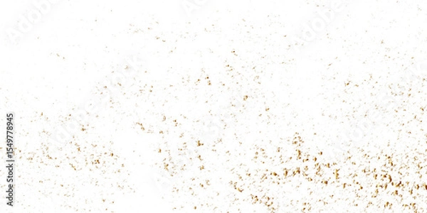 Obraz Abstract gold Foil splatter glitter and confetti Golden stroke on transparent background. zigzag ,ribbon,