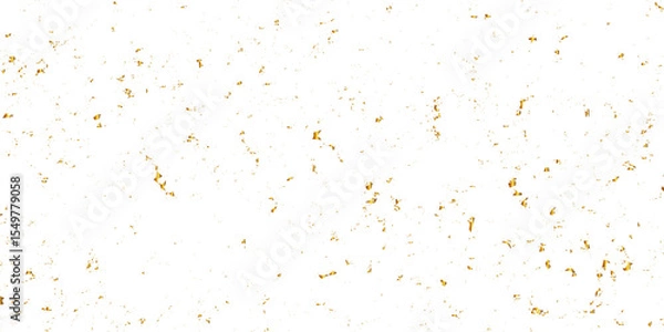 Obraz Abstract gold confetti foil splatter glitter on transparent background. Vector confetti for celebration with gold glitter festive background
