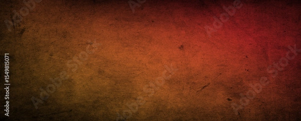 Obraz Black dark brown orange gold abstract luxury background. Silk satin fabric. Gradient ombre color. Curtain drapery fold line. Chocolate shade. Shiny glow glitter light. Design. Wide banner. Panoramic.