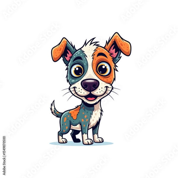 Obraz Cute Dog Icon Very Cool Design
