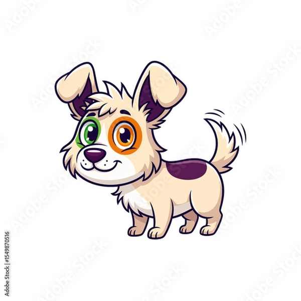 Obraz Cute Dog Icon Very Cool Design