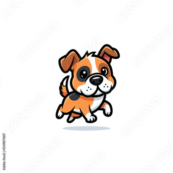 Obraz Cute Dog Icon Very Cool Design