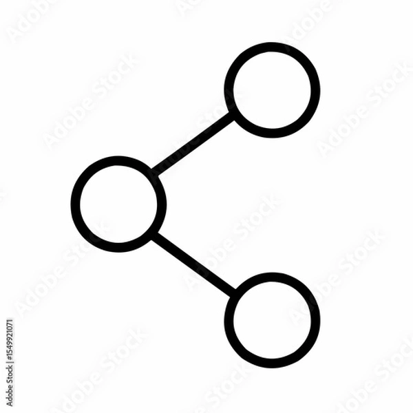 Obraz Share arrows forming network nodes. Spread concept geometrically