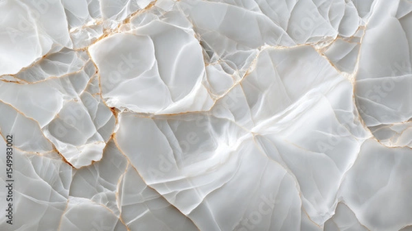 Fototapeta Elegant gray marble with intricate patterns and textures