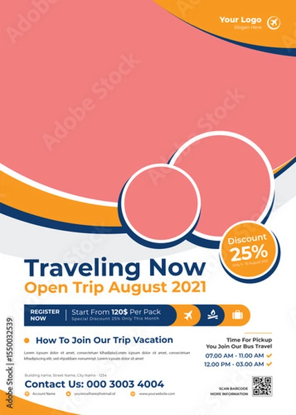 Obraz Vector abstract background design element illustration for business