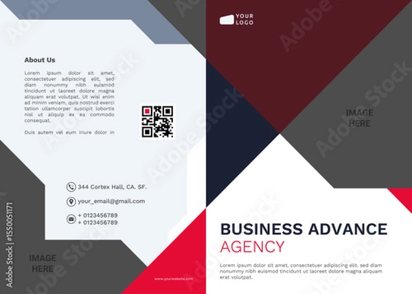 Obraz Modern infographic design template for business presentation vector