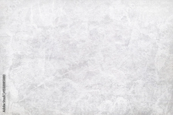 Fototapeta Texture of white polished concrete background. Light plaster wallpaper with rough cement texture. Empty grunge wall concept or floor backdrop. Abstract surface mockup. Top view, close up, copy space