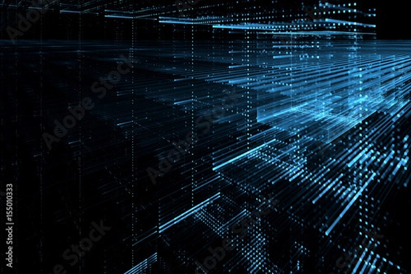 Fototapeta Digital technology abstract background