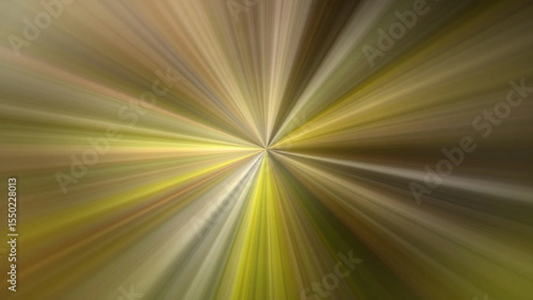 Fototapeta 4K abstract digital art featuring a radial blur effect with a central point of focus, radiating outwards. Dynamic picture with motion and speed effect.