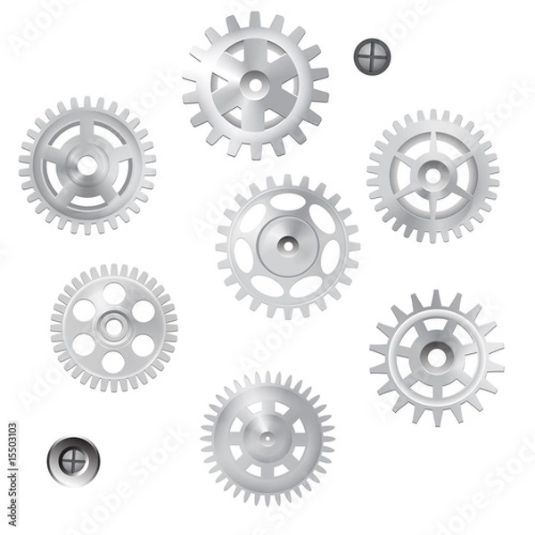 Obraz Zahnräder